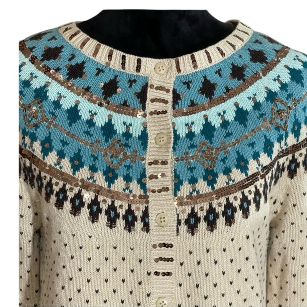 🔥SALE🔥DRESS BARN GRAMPA SWEATER SZ MED - Picture 2 of 9